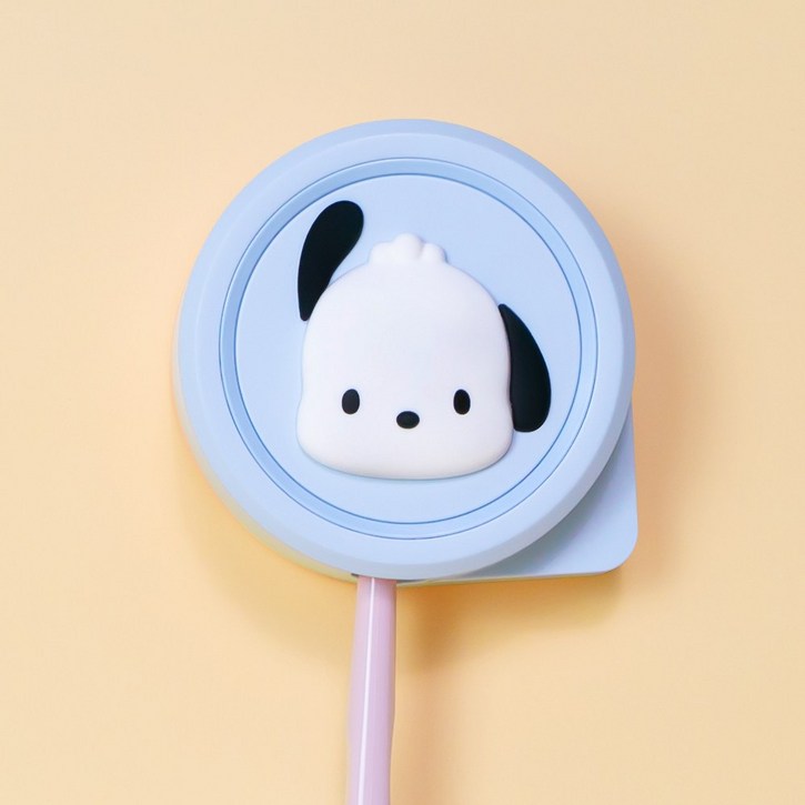 산리오 칫솔살균기 UV살균 건조 바람 휴대용 무선 충전식