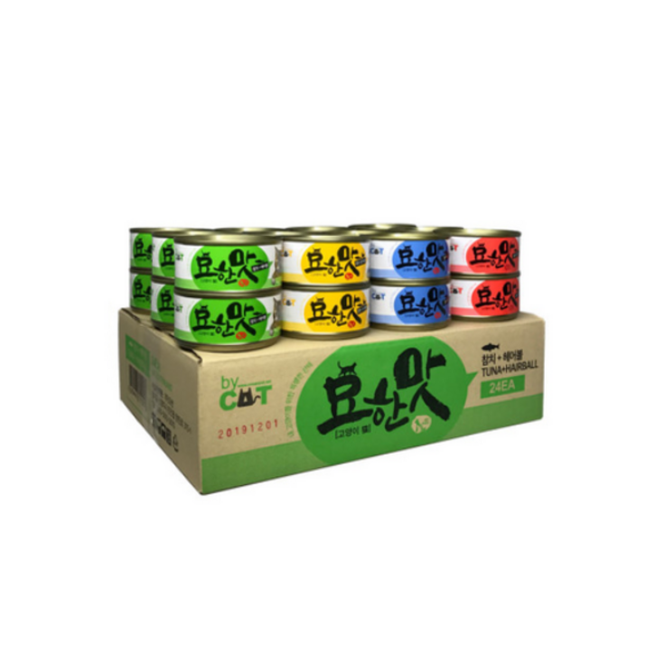 묘한맛 고양이캔 80g x 24개