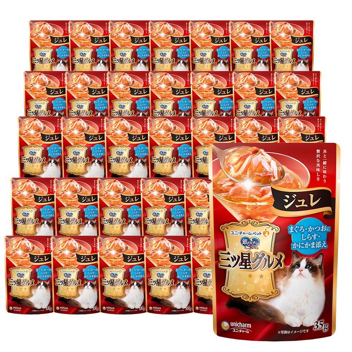 유니참 긴노스푼 미쓰보시 구루메 쥬레 참치가다랑어포 35g, 32개