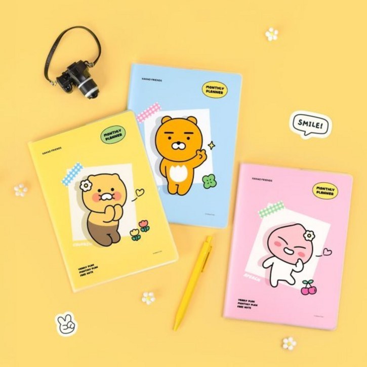 카카오프렌즈 세이치즈 A5 먼슬리 플래너 카카오프렌즈 세이치즈 A5 먼슬리 플래너