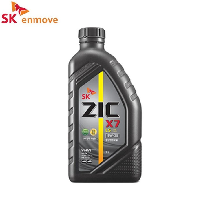 SK루브리컨츠 지크 X7 LS 5W30 1L D3496163 엔진오일 합성유 적용엔진 가솔린, 디젤, LPG 용량 1L 점도 5W30 기유 VH… TDN3496163 엔진오일, 1개, 1L