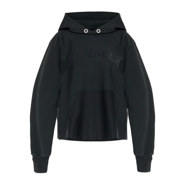 메종 마르지엘라 로고 자수 스웨터