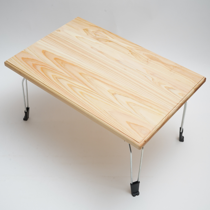 BOUMBI 편백나무 접이식 원목 테이블 600x400x275mm