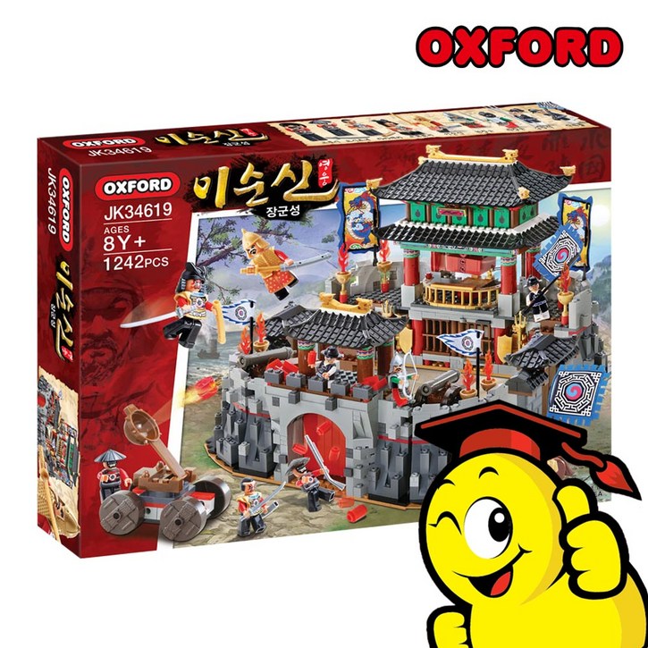 옥스포드 영웅 이순신 장군성 JK34619, 단품, 1개