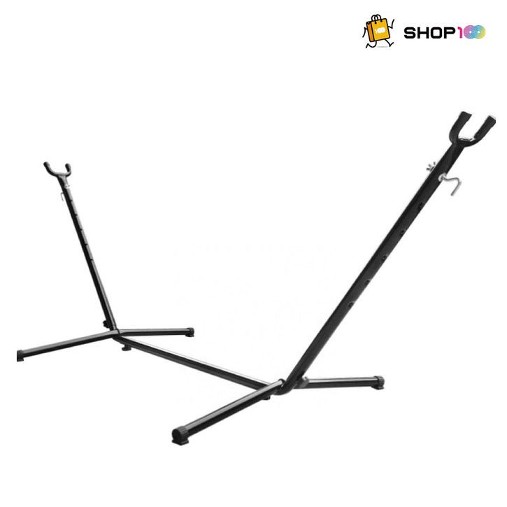 샵100 해먹 캠핑 가정용 해먹스탠드 프레임 거치대 흔들 그물 야외 실내 실외용 대형 특대형 풀세트