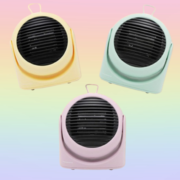 미니 온풍기 가정용 전기 사무실 캠핑 캠핑용 소형 히터 발 차박 원룸 탁상용 저소음