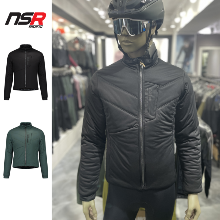NSR 폰도 테라 히트 자전거 패딩 자켓 한겨울 자전거 의류  사은품 증정
