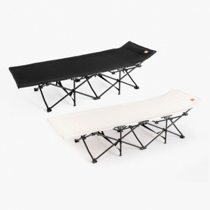 문캠핑 간편 원터치 야전침대 2색상