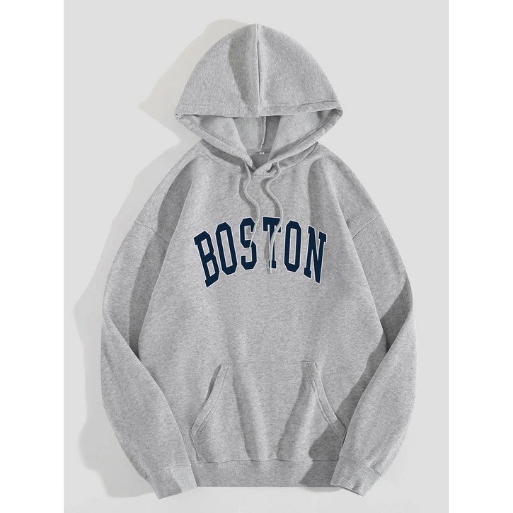 보스턴 기모 후드 티셔츠 맨투맨