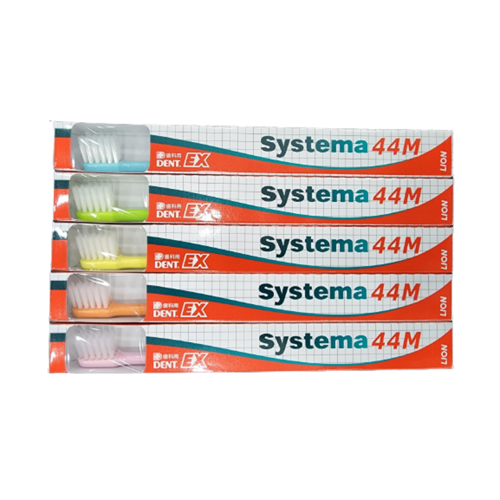 라이온 시스테마44칫솔 5개입 1세트, 5개입, 1개
