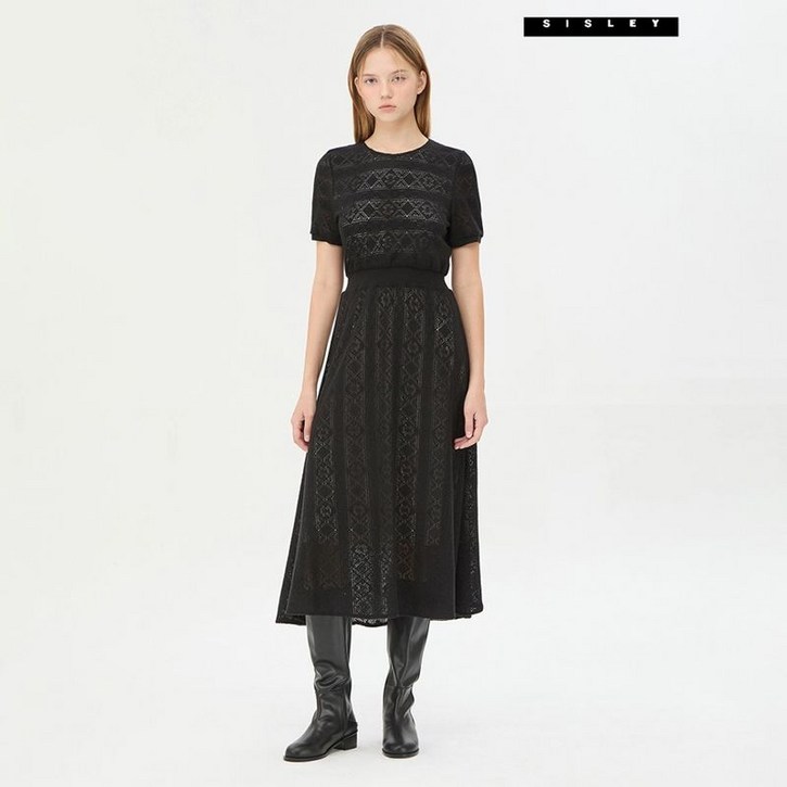 시슬리 베를린 레이스 원피스 SAOP37461
