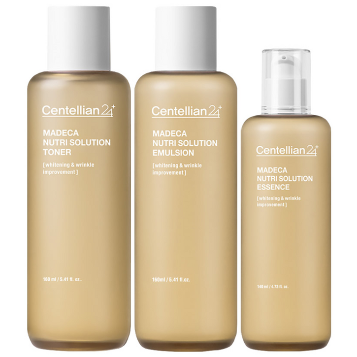 동국제약 센텔리안24 마데카 뉴트리 솔루션 3종 세트(토너+에멀젼+에센스)