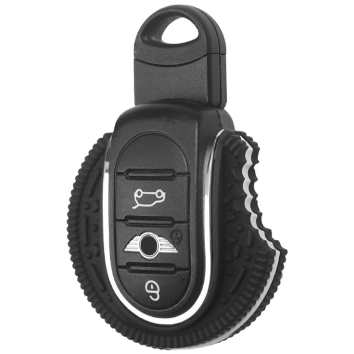 [도우팩토리]미니쿠퍼 미니쿠퍼 쿠키 키케이스 2가지 디자인 F시리즈 전용 ABS재질, 화이트