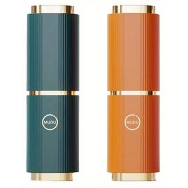 이즈몰 11 여행용 휴대용 칫솔케이스 욕실 칫솔꽂이, 2개, 그린오렌지