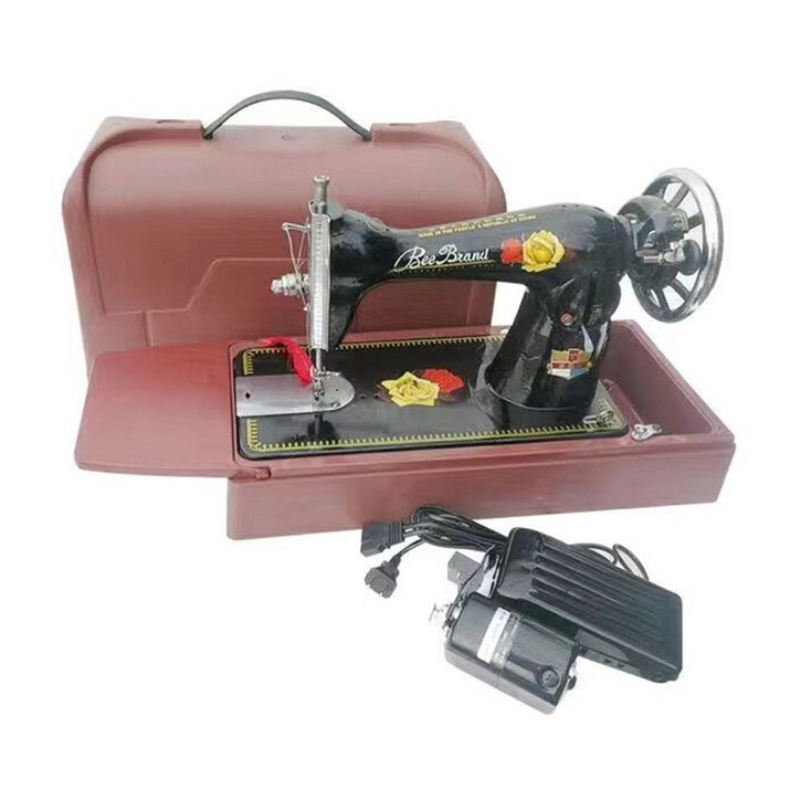 우브로 전통 재봉틀 옛날 가정용 미싱기 다이 오버로크 미싱 재봉 레트로 엔틱, 전통재봉틀
