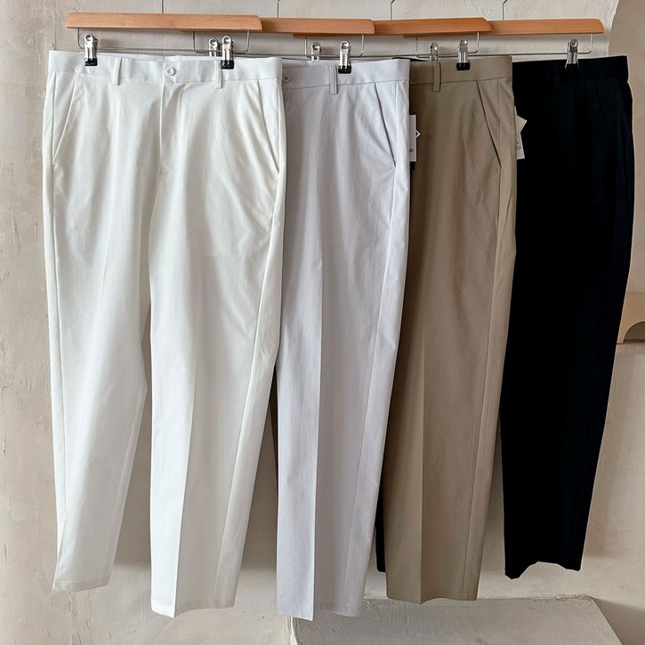 남성 스트레칭 기본 깔끔 데일리 남성 캐주얼 슬랙스 정장 4color 20대 30대 55