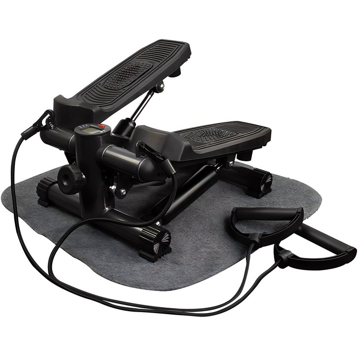 벨리카 홈트레이닝 유산소 운동 스텝퍼 A4  튜빙밴드  바닥긁힘 방지용 매트