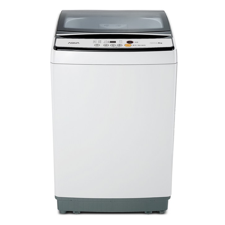 하이얼 아쿠아 전기세탁기 8kg 방문설치, A80XQL(라이트 그레이), 라이트 그레이 - 쇼핑뉴스