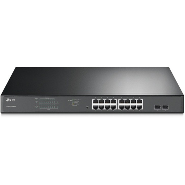 티피링크 16포트 기가비트 Easy Smart PoE SFP 슬롯 허브, TLSG1218MPE, 1개 티피링크 16포트 기가비트 Easy Smart PoE SFP 슬롯 허브, TLSG1218MPE, 1개