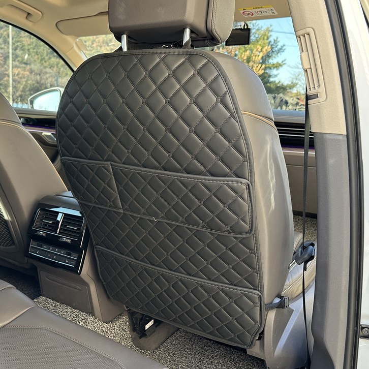 아이빌 퀄팅 킥매트 자동차 시트커버 엣지형 2포켓