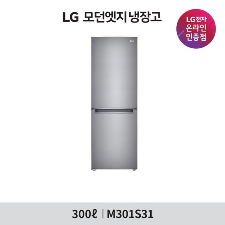 LG 모던엣지 냉장고 M301S31 300L, 없음