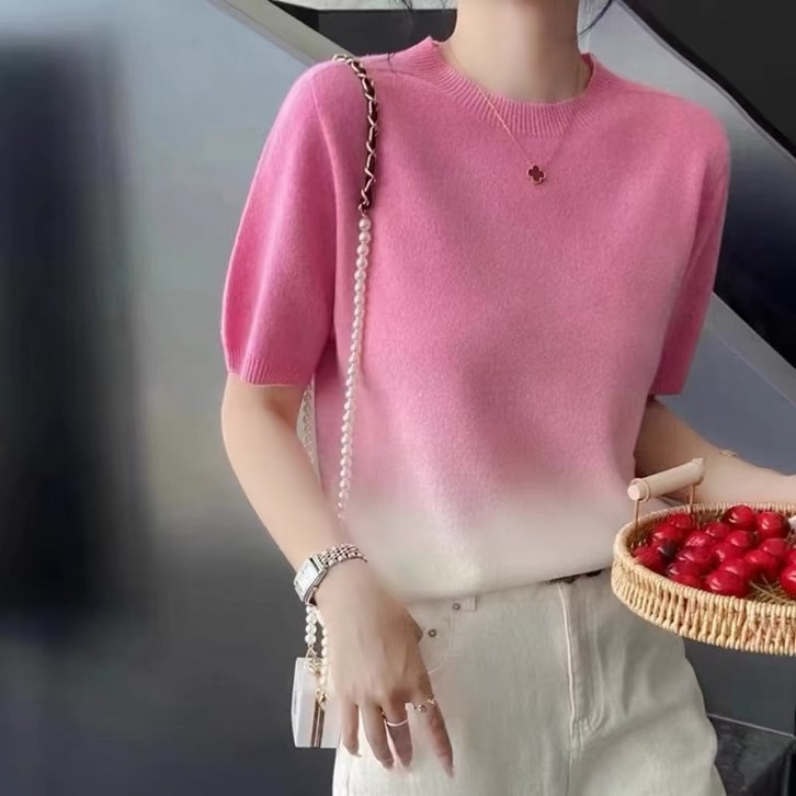 쿠팡마카롱그라데이션니트