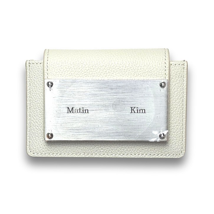 국내매장판 15컬러 택1 마뗑킴 아코디언 지갑 MATIN KIM ACCORDION WALLET 15COLORS GRAD 정품보증택