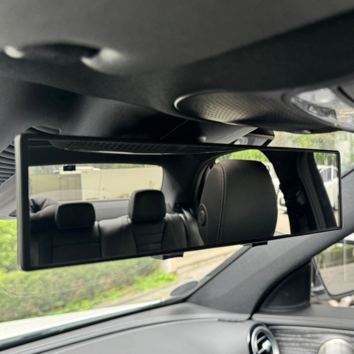 Orosy 차량용 넓은 시야각 와이드 곡면형 확장형 보조거울 룸미러 백미러, 1개, OS