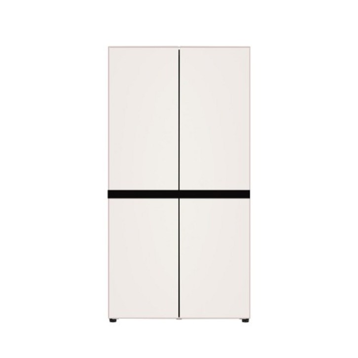 LG 디오스 오브제컬렉션 4도어 냉장고 (T873MEE012)-EL