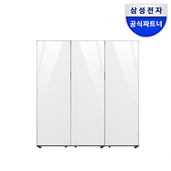 삼성전자 비스포크 3도어 오토오픈도어 RR40C7905APRZ34C7905APRQ34C7915AP 키트포함 코타화이트단일색상