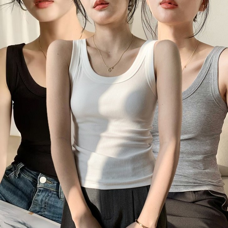 주디앤 여성 셰어 민소매 티셔츠 3P 주디앤 여성 셰어 민소매 티셔츠 3P