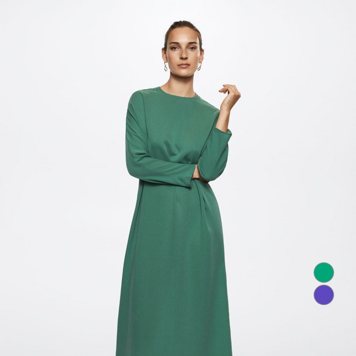 MANGO 여성용 ESMERALDA 드레스 37001062