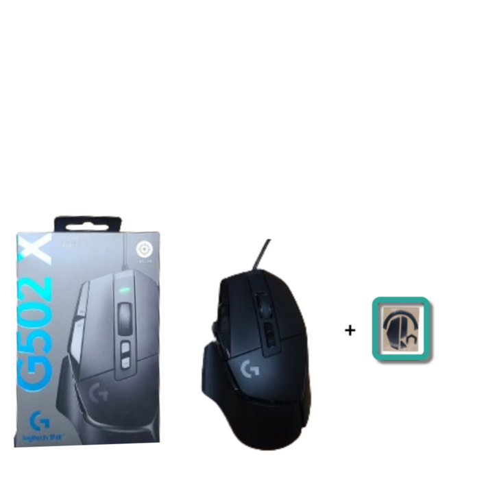 로지텍 G502 X 유선 게이밍 마우스 MU0088 미개봉 정품당일발송, 블랙