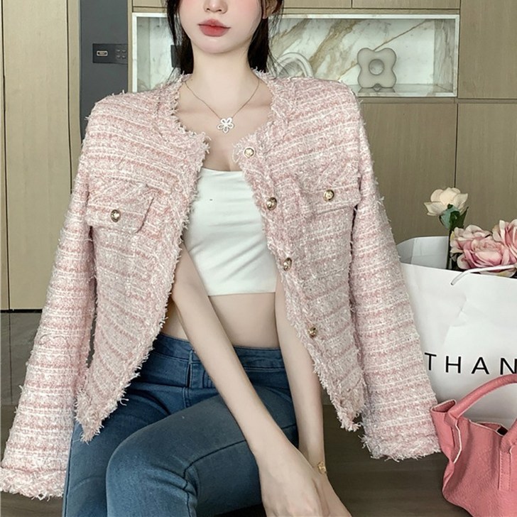 cammello 여성 파스텔 트위드 자켓 봄가을 부클 텍스쳐 자켓 cammello 여성 파스텔 트위드 자켓 봄가을 부클 텍스쳐 자켓