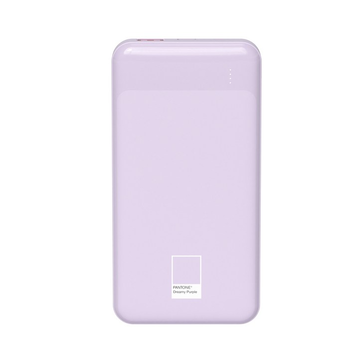 팬톤 퀄컴 3.0 고속충전 20W 보조배터리 10000mAh PTPB04, Dreamy Purple
