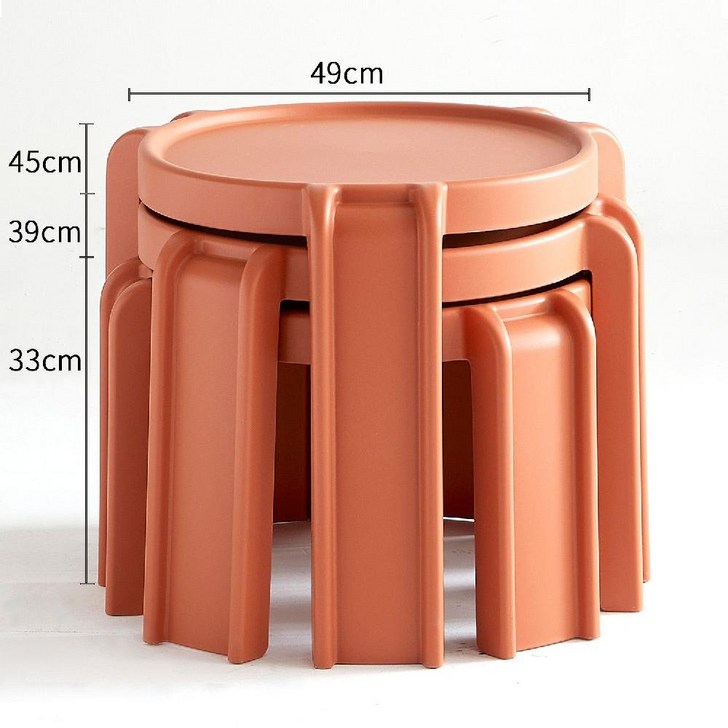 네스팅테이블 좌식 커피 거실 미드센츄리 티테이블 카페 보조선반