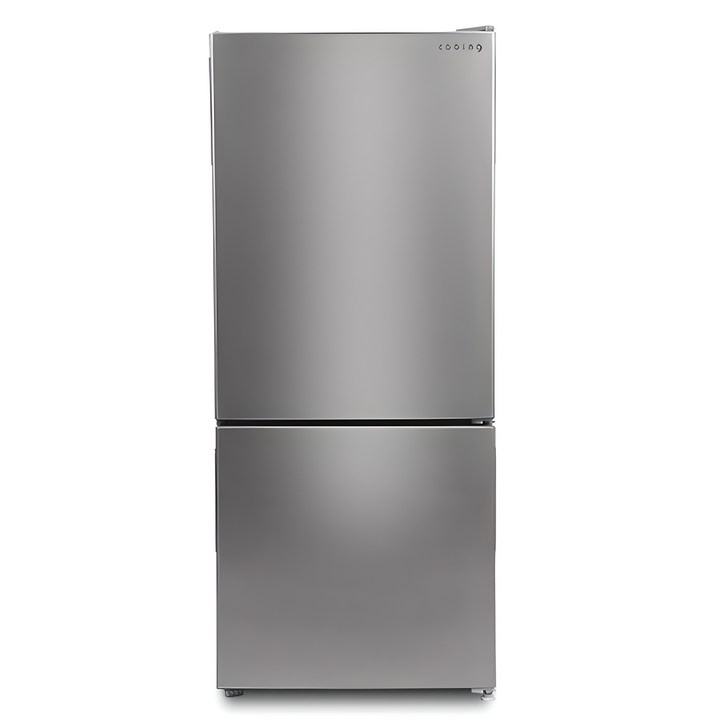 쿠잉전자 메탈 콤비 117L 2도어 냉장고 방문설치, REFC120S
