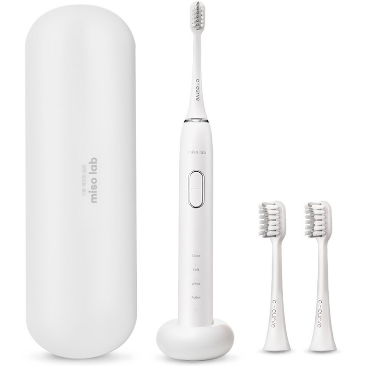 미소랩 음파 전동칫솔, ML800, 퓨어화이트, 1개