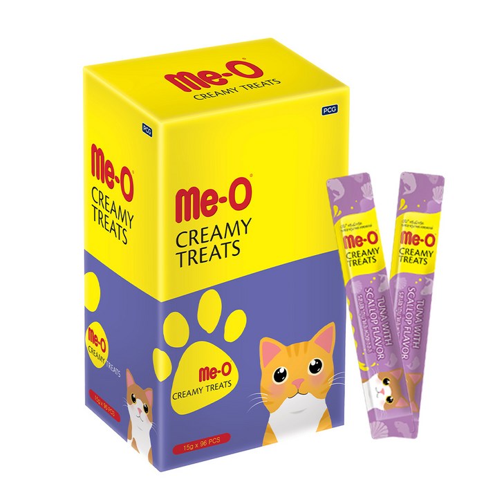 MeO 크리미 고양이 간식 15g x 96p