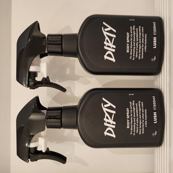 [영국무료배송] 영국 러쉬 더티 200ml 바디 스프레이 2개 LUSH DIRTY BODY SPRAY X 2개