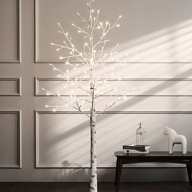 연필트리 크리스마스트리 자작나무트리 전구 풀세트