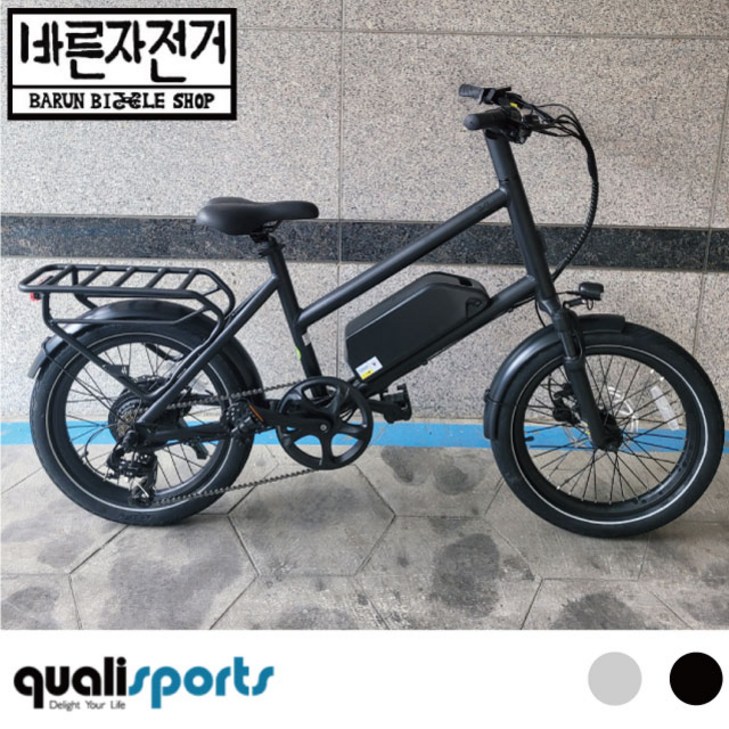 퀄리 엑스트론 시티 전기자전거 500W 48V 20AH 2024년 자전거