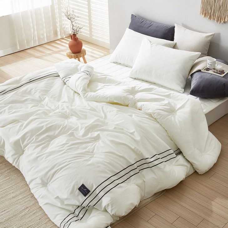 이부자리 극세사 이불 호텔 겨울 이불 세트 호노리야