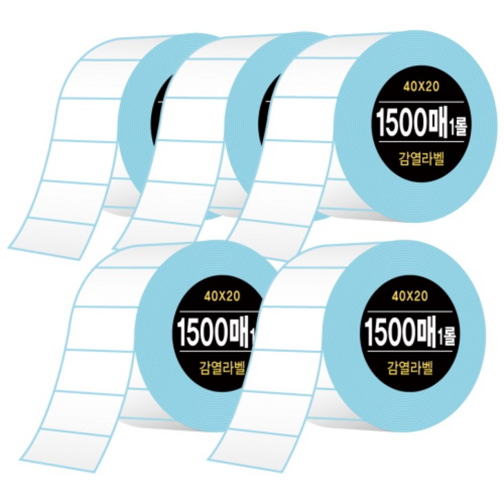 다다 감열라벨 1500매