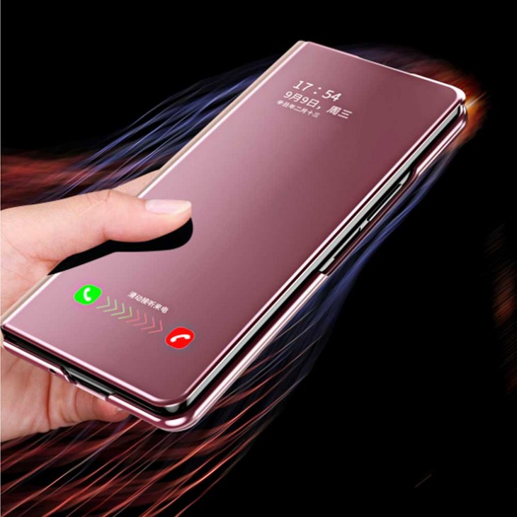 갤 겔럭시 Z폴드7 fold7 폴드6 Z폴드6 fold4 폴드5  Z폴드5 fold4 폴드4 뷰커버 미러 심플 컬러 유행 핸드폰케이스