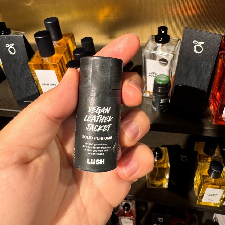 러쉬 고체 향수 비건 레더 자켓 솔리드 퍼퓸