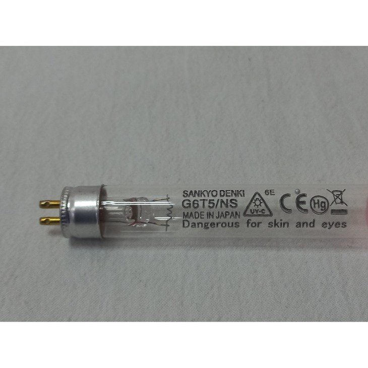 산쿄 살균램프 UV램프 자외선램프 살균등 4W 6W 8W 10W 15W 20W, 1개, 살균램프