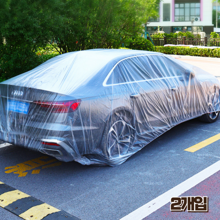 홈앤힐링 자동차 비닐커버 대형 차량용 비닐덮개 전차종가능 11