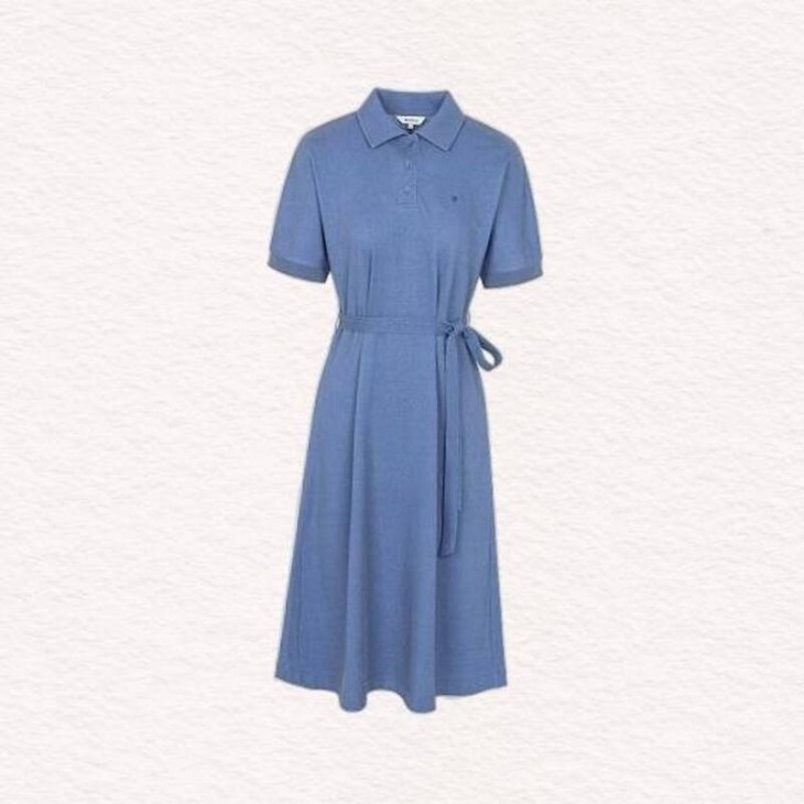 정품 빈폴 레이디스 피그먼트 소재 칼라 원피스BF5771C05P 균일가 딜