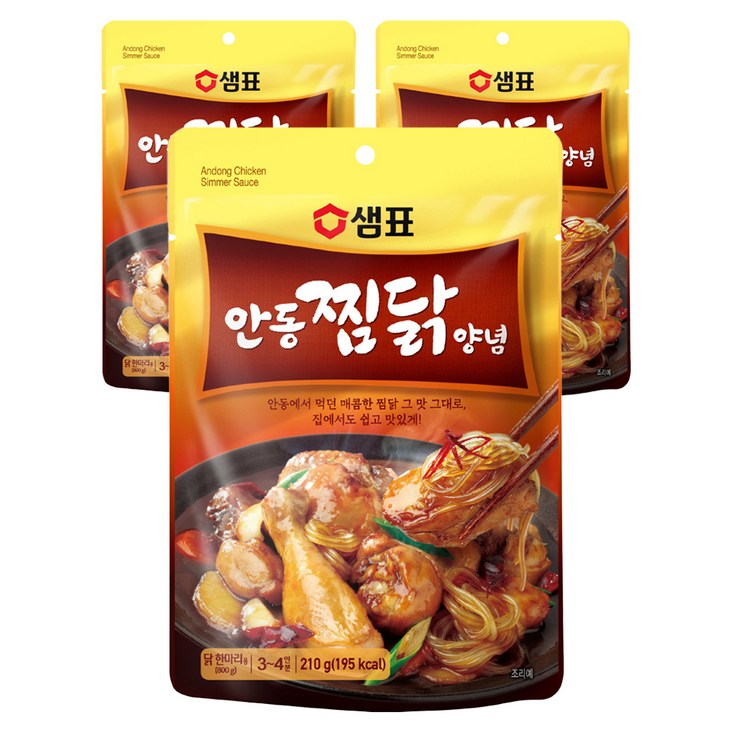 샘표 안동찜닭 양념 샘표 안동찜닭 양념